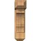 Ekena Millwork Balboa Craftsman Smooth Bracket w/ Offset Brace, Western Red Cedar, 7 1/2"W x 20"D x 28"H BKT0806X20X28BOA04SWR - alternate 4